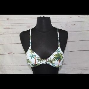 Knot Front Triangle Bikini Top - Xhilaration